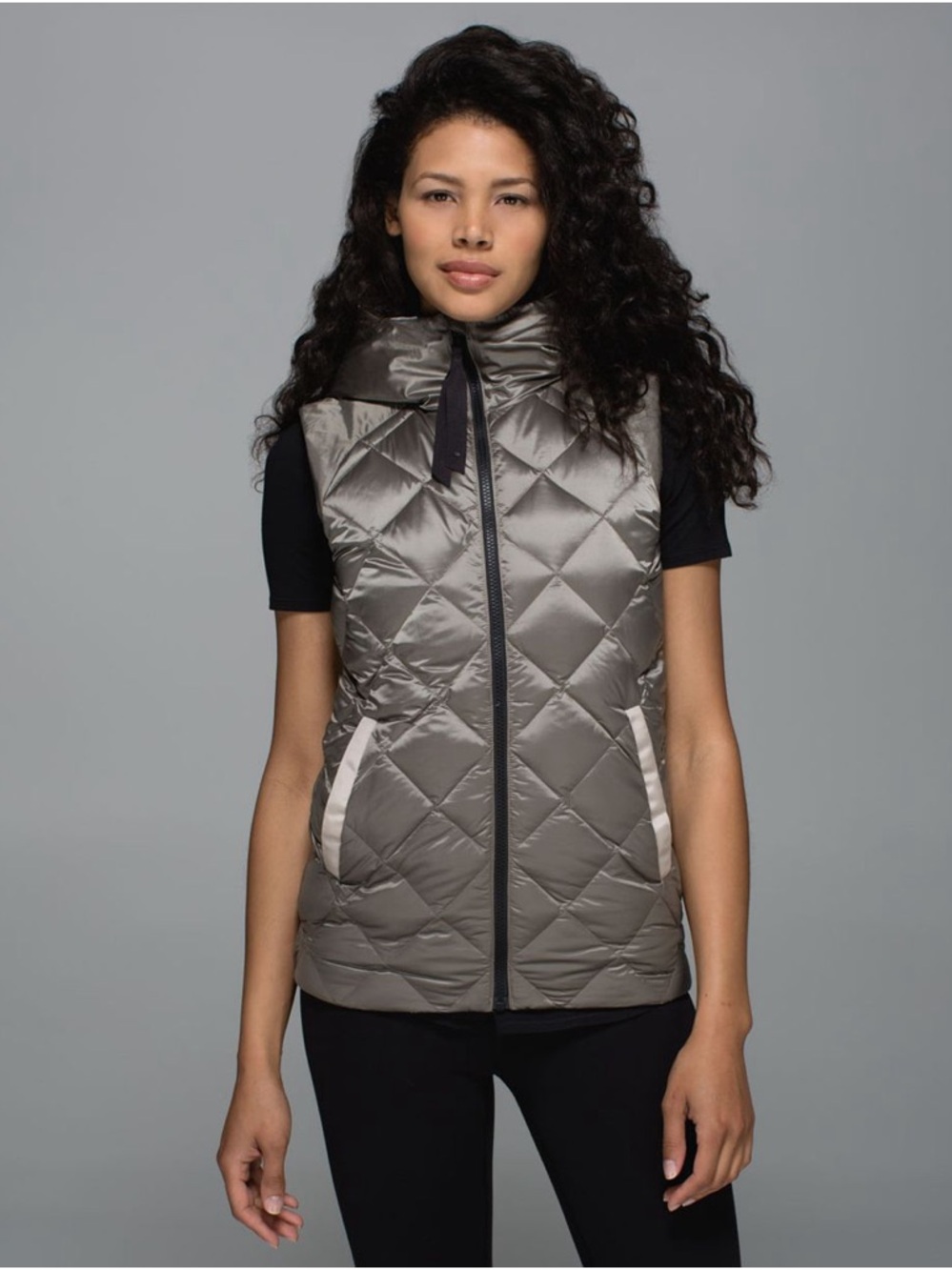 ✨ Lululemon The Fluffiest Vest – Cashew / Coast Camo Butter Pink Multi | Size 4